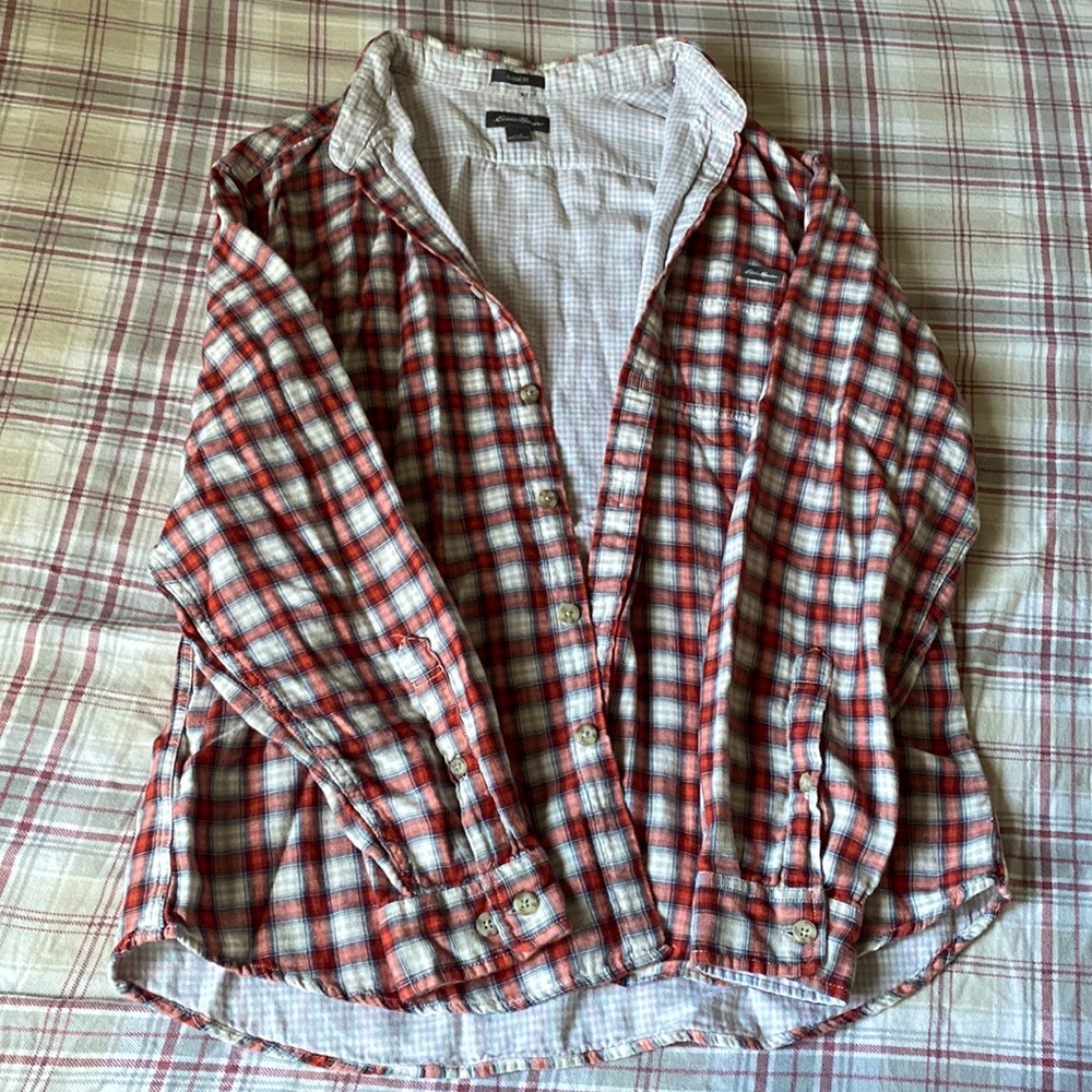 Eddie Bauer soft flannel jacket